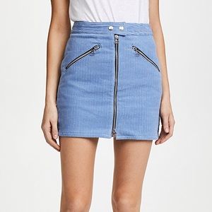 rag and bone racer skirt